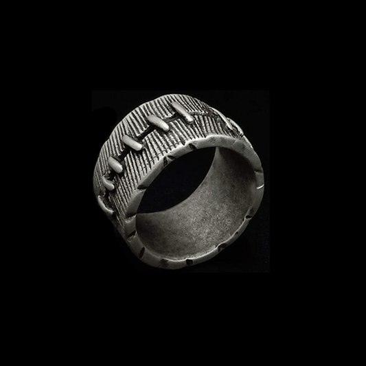 ANILLO DE PARCHE PATCHWORK VINTAGE PARA HOMBRE