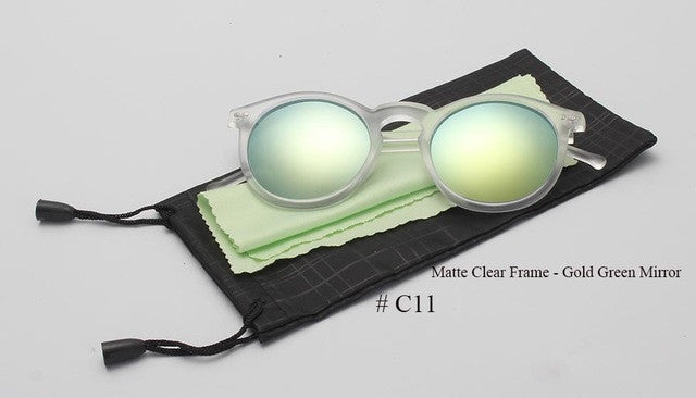 Gafas de sol con estampado animal
