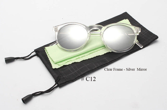 Gafas de sol con estampado animal