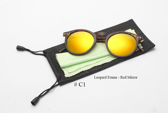 Gafas de sol con estampado animal
