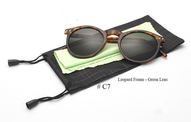 Gafas de sol con estampado animal