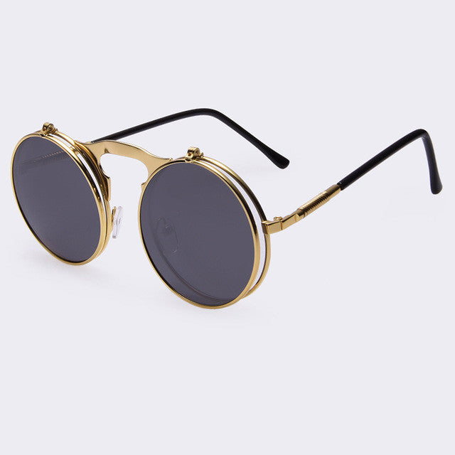 Gafas de sol estilo steampunk vintage