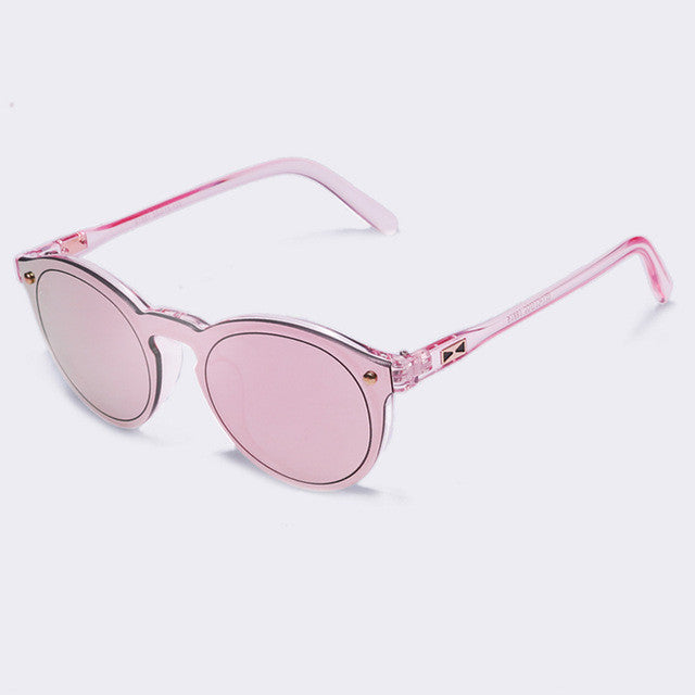 Reflektierende ovale Mode-Sonnenbrille