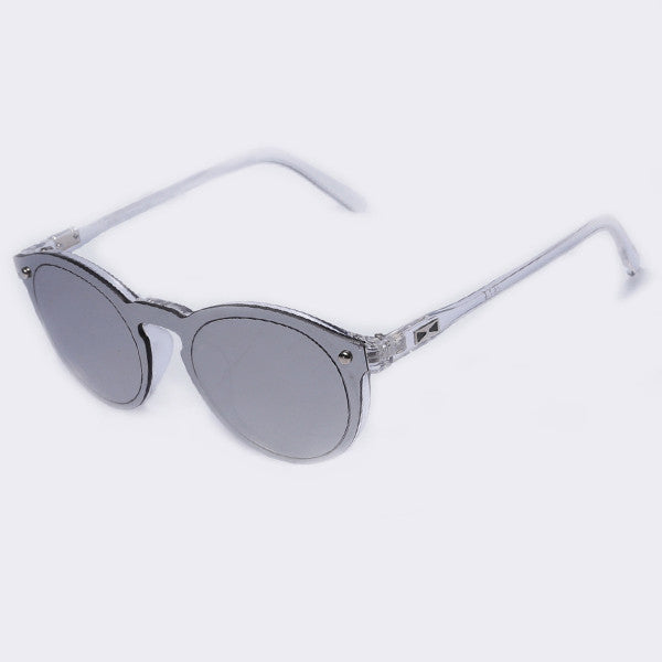 Reflektierende ovale Mode-Sonnenbrille