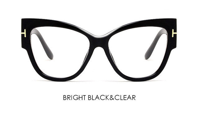 Cat-Eye-Sonnenbrille mit Farbverlauf