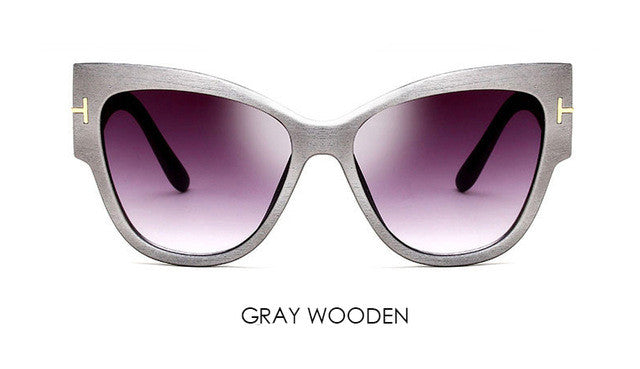 Cat-Eye-Sonnenbrille mit Farbverlauf