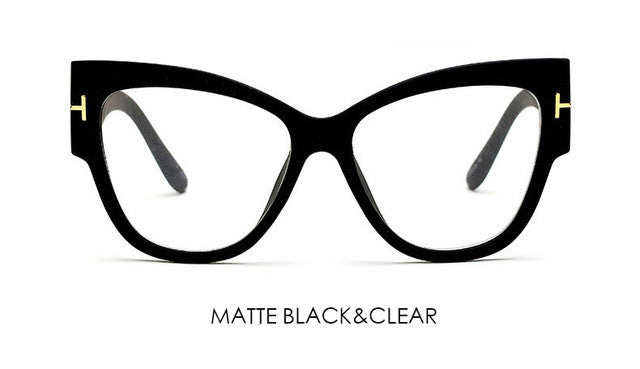 Cat-Eye-Sonnenbrille mit Farbverlauf